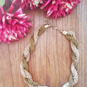 COLLANA YARA BICOLOR ORO