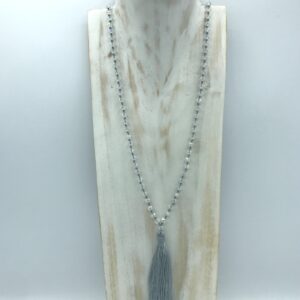 COLLANA YASMIN GRIGIA CHIARA