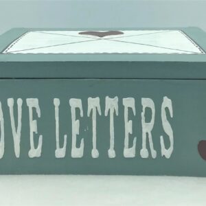 SCATOLA LOVE LETTERS VERDE SALVIA