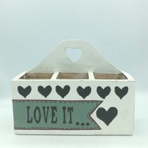 PORTA OGGETTI LOVE IT BIANCO