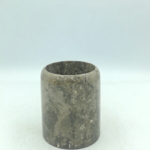 PORTA SPAZZOLINI IN MARMO GRIGIO