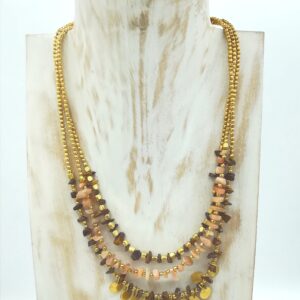 COLLANA ADRIEL MARRONE