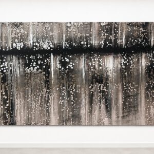 QUADRO WATERFALL NERO GRANDE