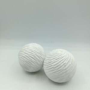 PALLE IN LEGNO BIANCHE MISURA MEDIA