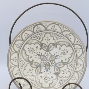 PIATTI SAFI FLEURS GRIGI