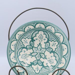 PIATTI SAFI FLEURS VERDI