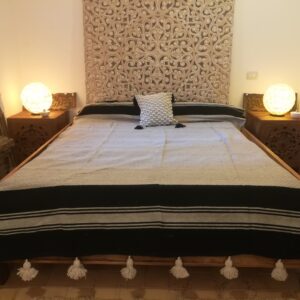 TELO JAFAR CON ROMBI E RIGHE 280x 180