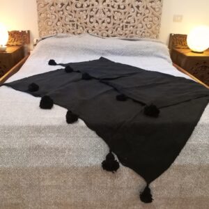 TELO JAFAR NERO 200 x 140