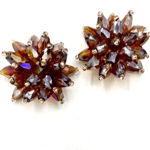 ORECCHINI FLOWER AMBRA