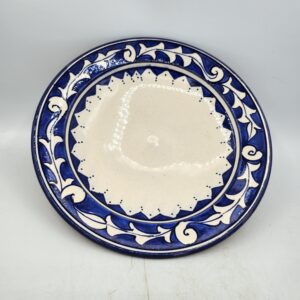 Piatti marocchini decorati bianchi e blu