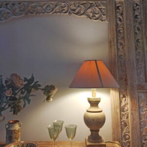 LAMPADA ALISHA IN TEAK BEIGE