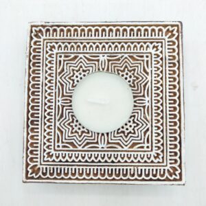 PORTACANDELA BATIK QUADRATO