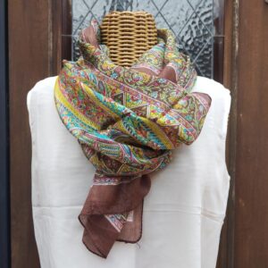 FOULARD AUDREY MARRONE SCURO