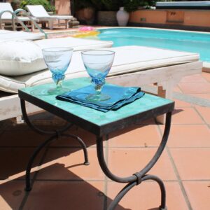 TAVOLINO HASSAN VERDE ACQUA MEDIO