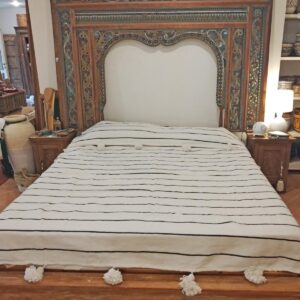 TELO JAFAR A RIGHE NERE 190 X 264