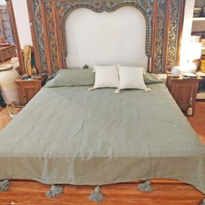 TELO JAFAR VERDE SALVIA 194 X 274