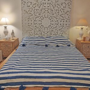 TELO JAFAR A RIGHE BLU 181 X 268