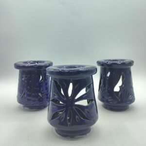 PORTACANDELA TAZIRI BLU