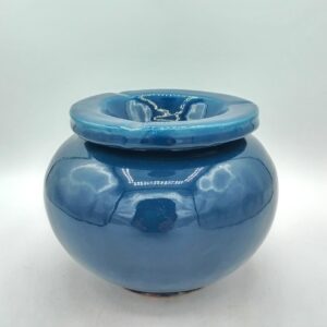 POSACENERE TANGERI BLU PETROLIO