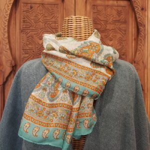 FOULARD BRIGITTE VERDE ACQUA