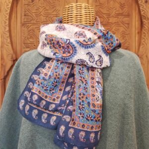 FOULARD BRIGITTE BLU