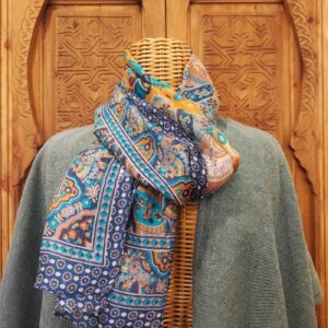 FOULARD DAIANA BLU