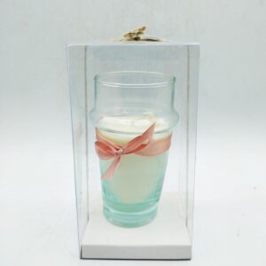 CANDELA TANGERI NASTRO ROSA