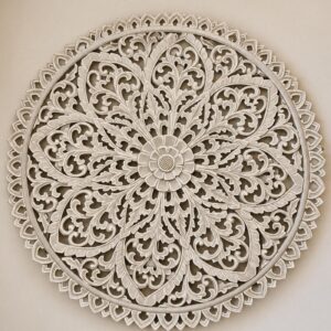 PANNELLO MANDALA GRIGIO
